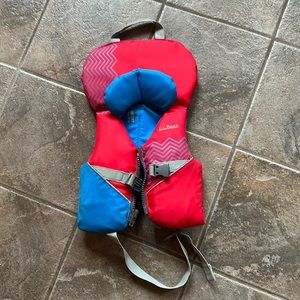 LLBean Infant Life Jacket